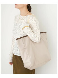 LeSportsac/レスポートサック * IENA ENFANT Large 2 Way Tote IENA ENFANT イエナ　アンファン バッグ トートバッグ ベージュ【送料無料】[Rakuten Fashion]