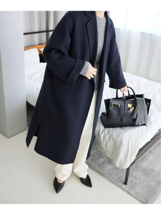 楽天市場】souple woolダブルフェイスチェスターコート SLOBE IENA 