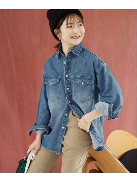 楽天市場】《追加》LE DENIM BDUシャツ SLOBE IENA スローブ イエナ 