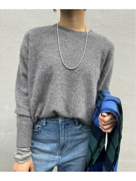 楽天市場】《予約》フォックスウールカシミヤプルオーバー SLOBE IENA 