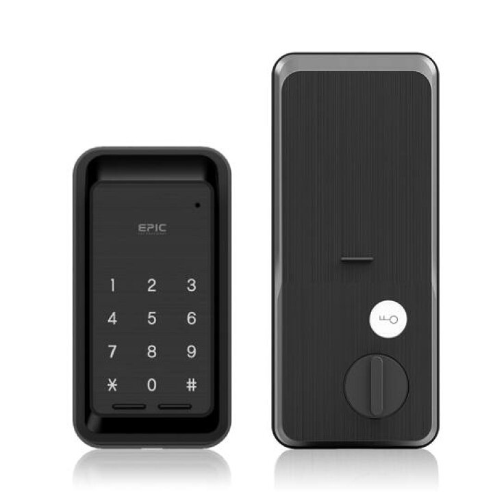楽天市場】EPIC ZEUS 11J 11J-NB スマートロック 玄関の鍵 玄関ドア 