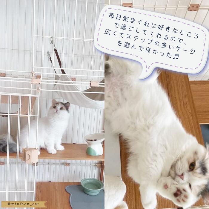 猫 ケージ ステップ 猫ステップ板 ロングタイプ ieneko 猫ケージ専用 横幅96cm 奥行22cm