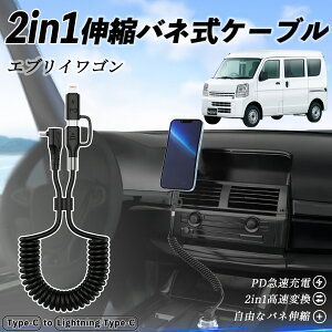 Y GuCS DAn XNS DGn NV100 2in1 USB-A USB-C CgjOP[u J[R[h MFiF Apple Carplay Android Auto iPhone [dP[u PD 27W/60W }[d f[^] Lk 