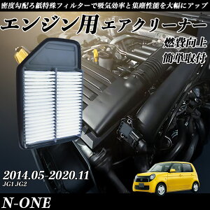 N-ONE JG1 JG2 エアフィルター エアクリーナー エアーフィルター エンジン 交換用 高品質 燃費改善 ienobenrikan
