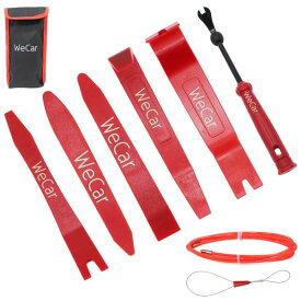 マツダ タイタン 内張剥がし 車 内装 配線 うちばりはがし 配線ガイド パネルはがし 脱着工具 リムーバー ドラレコ 収納袋付き 8点セット ienobenrikan