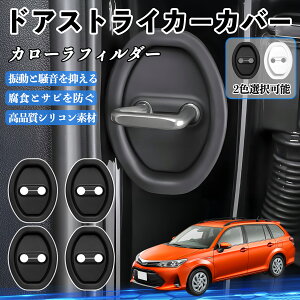 �J���[���t�B���_�[ NZE121 H12.8-H18.10 �h�A�X�g���C�J�[�J�o�[ �V���R�� �J�o�[ �h�A���b�N �v���e�N�^�[ �Ռ��z�� �K �T�r �h�~ �ی� �É� �h�U �J�[�p�i �ȒP��� 4�Z�b�g ienobenrikan