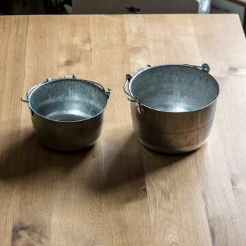 トタン豆バケツ小松野屋日本製道具2Lアウトドア