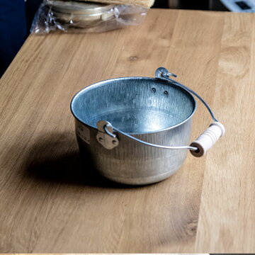 トタン豆バケツ小松野屋日本製道具2Lアウトドア