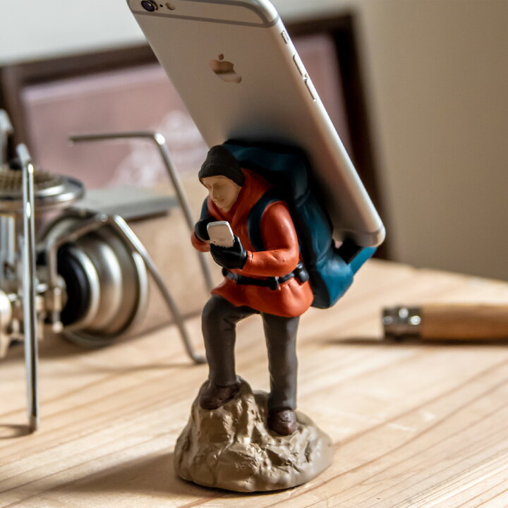 楽天市場 スマホスタンド スマホ スタンド おしゃれ アウトドア トレッキング キャンプ セトクラフト 卓上 デスク 机 Iphone Android イエノlabo