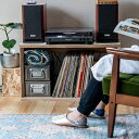 オープンシェルフ レコードボックス 収納 本棚 木箱 テレビ台 文庫 文芸 日本製 国産 LP