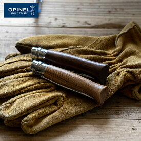 【スーパーSALEクーポン配布中】オピネル OPINEL ステンレススチール #8 オークウッド ウォールナット No.8 キッチンナイフ アウトドア