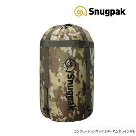 Snugpak コンプレッションサック Mサイズ ミディアム テレインカモ スナグパック シュラフ収納 キャンプ