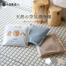 【新色ベージュ発売記念！5個購入でかや袋1枚プレゼント】炭八別注カラー 2重袋のスマート小袋 個数が選べるセット 単品 5個 10個 結露 結露対策 結露防止 繰り返し使える 400ml 北欧グレー 下駄箱 車内 消臭 消臭 調湿 衣替え 除湿 湿気対策 ブラックフライデー クリスマス