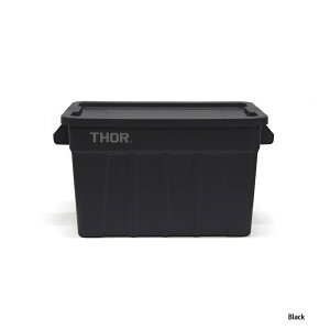 Thor �R���e�i 75L ���[�{�b�N�X �R���e�i�{�b�N�X ������� box �v���X�`�b�N �A�E�g�h�A Thor Large Totes With Lid 75L �R���e�i�{�b�N�X RVBOX