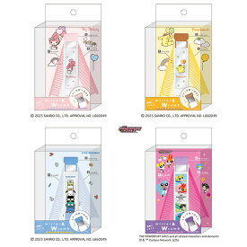 ヘアコーム ヘアブラシ マイメロディ ポムポムプリン はぴだんぶい パワーパフガールズ 折りたたみ 鏡付き キャラクター ブラシ コーム ミラー ダブルコーム 髪の毛 身だしなみ ヘア用品 【▲】【FDC】【EN】/ミラー&ダブルコーム