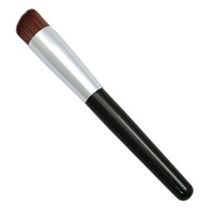 マルチファンデーションブラシ 日本 ファンデブラシ メイクブラシ フェイスブラシ 万能ブラシ メイク筆 斜めフラットタイプ メイクグッズ メイク道具 小さめ 【▲】【HNB】/ファンデブラシ