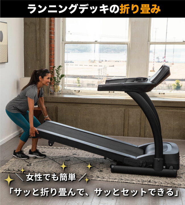 楽天市場】【組立無料】 トレッドミル ルームランナー TR-22F 家庭用 