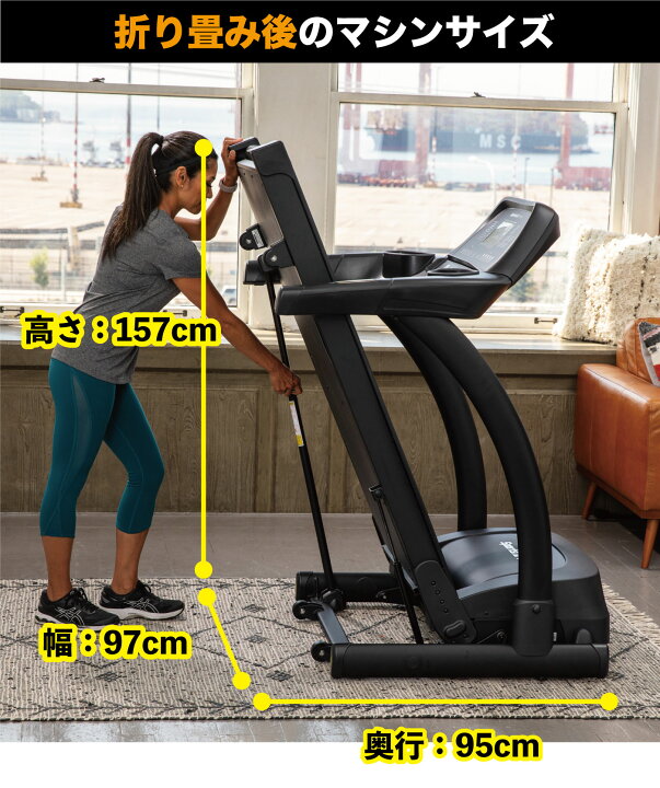 楽天市場】【組立無料】 トレッドミル ルームランナー TR-22F 家庭用 