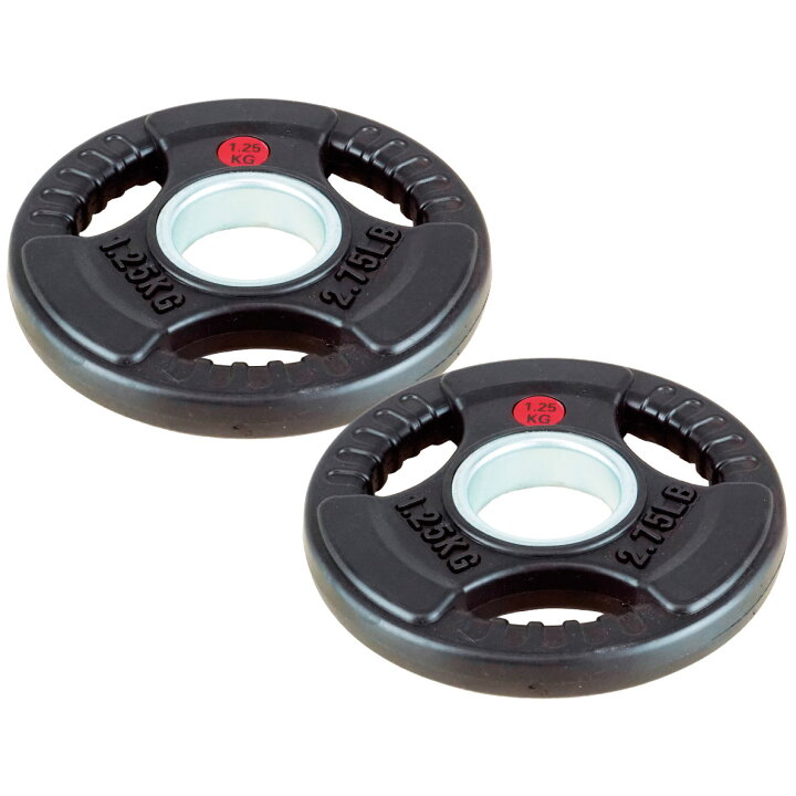 楽天市場】【業務用】オリンピックプレート 1.25kg 2枚組 径50mm 