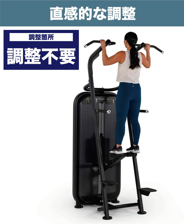 楽天市場】チン ディップアシスト ウエイトマシン VST600-S601 業務用 