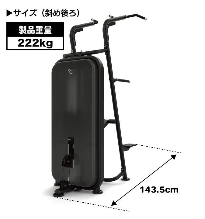 楽天市場】チン ディップアシスト ウエイトマシン VST600-S601 業務用 