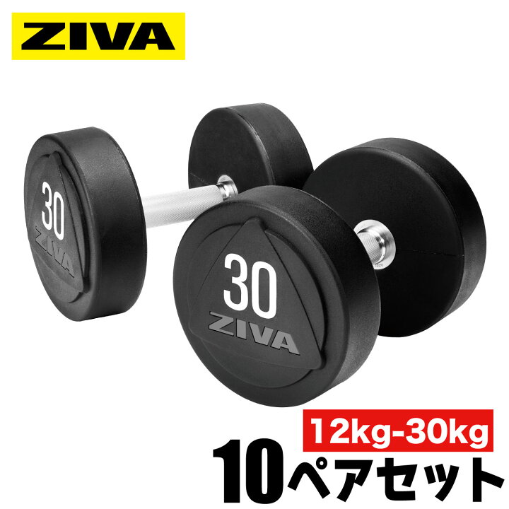 楽天市場】【業務用】ダンベル DUMBBELL 20個 10ペアセット 12kg 14kg 