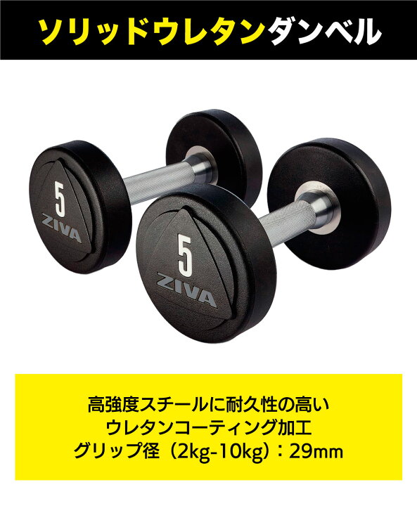 楽天市場】【業務用】ウレタンダンベル 10ペア 20個 1-10kg ダンベル 