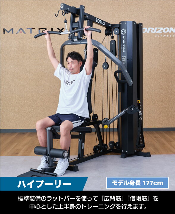 楽天市場】【当店限定モデル】 マルチジム ホームジム TORUS 3 