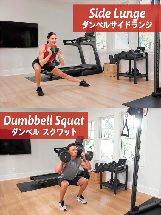 楽天市場】【2年保証】 アジャスタブルダンベル 可変式 ダンベル 20kg 