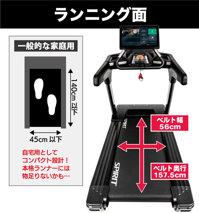楽天市場】トレッドミル CT1000ENT 業務用 ランニングマシン ルーム 
