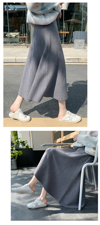 楽天市場】【送料無料・秋冬新品】ロングスカット 秋冬 フリーサイズ 