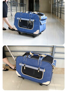 【送料無料】キャスター付き 2way ペットキャリー 折りたたみ キャリーカート 犬用 犬用キャリーバッグ 手提げ ペットキャリーカート ペットカート 中型犬 大型犬対応 犬 収納 車載 省スペー