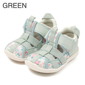【特別価格！】セール イフミー 公式 サンダル ifme CALIN 水彩花柄ウォーターシューズ 12cm〜15cm ベビー 幼稚園 保育園 子ども靴 水遊び 海 プール 水陸両用 女の子 カラン 20-5336