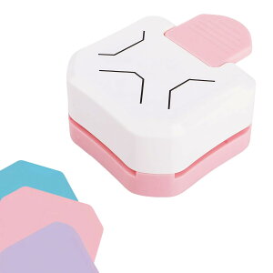 �R�[�i�[�p���` �R�[�i�[�J�b�^�[ 3-in-1�p�ۃp���`�iR4mm R7mm R10mm�j�V���[�v �R�[�i�[�J�b�^�[ �u���[ ���Apvc ���A�����p�i�A�ʐ^�A���h�A�J�[�h�p