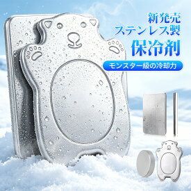 保冷剤 圧倒的冷却力 モンスター保冷剤 ステンレス 保冷剤 ステンレス製アイスパック 最強 保冷剤 氷点下 クーラーボックス 長時間 クーラーバッグ 保冷バッグ アウトドア キャンプ BBQ バーベキュー 釣り 熱中症 氷点下パック 氷 アイスキューブ 防災グッズ