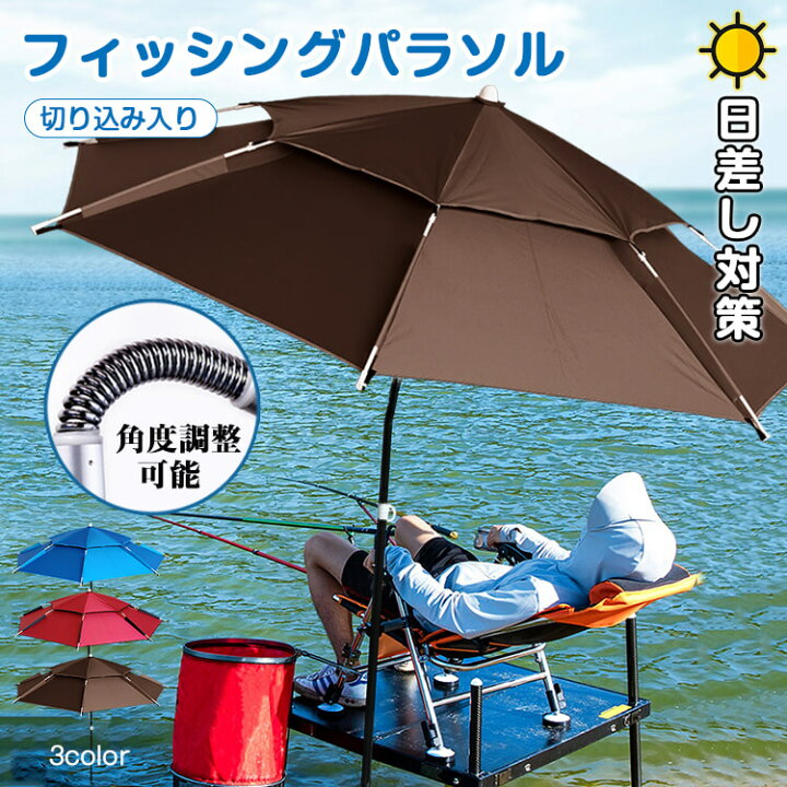 楽天市場】＼ｸｰﾎﾟﾝ併用で500円ｵﾌ／ ビーチパラソル ペグ付属 日差し 