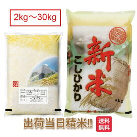 鹿児島県 コシヒカリ 令和7年 米 2kg 5kg 10kg 15kg 20kg 25kg 30kg 送料無料 こしひかり お米 白米