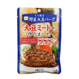 （三育フーズ）てり焼き野菜大豆バーグ　100g【ベジタリアン】|s60