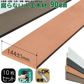 人工木材 10枚 人工無垢材 板材 幅約14.5cm厚み1.1cm長さ90cm ナチュラル アイウッド 人工木 樹脂製 色あせない 腐らない シロアリ防止 ザラザラ加工仕上げ リアルな木質感