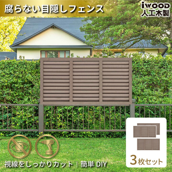 楽天市場】【マラソン中ポイント5倍】アイウッド ルーバーラティス 