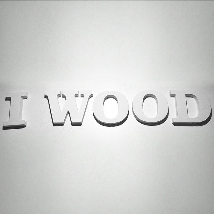 楽天市場 アイウッド木彫り文字 1文字 選べる2色 ホワイト ダークブラウン 文字種は備考へ 7文字以上は送料無料 アルファベット 数字 H60mm 代引不可 オブジェ 大文字 切り文字 表札 屋外用 看板 Igarden