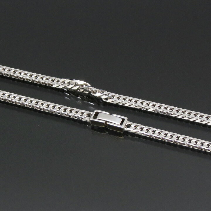 楽天市場】シルバー 喜平ネックレス 6面ダブル 六面 シルバー925 20g 