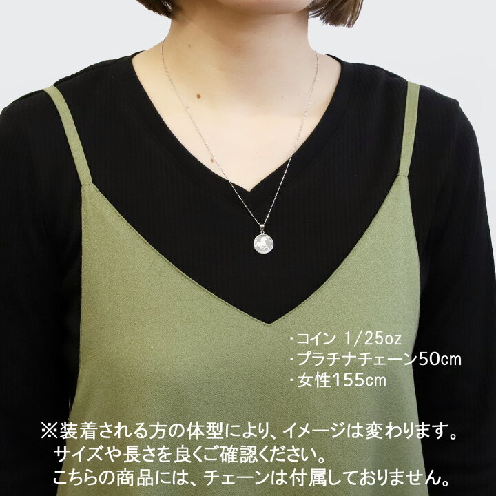 楽天市場】【完売御礼・次回入荷未定】純プラチナ コイン ペンダント 