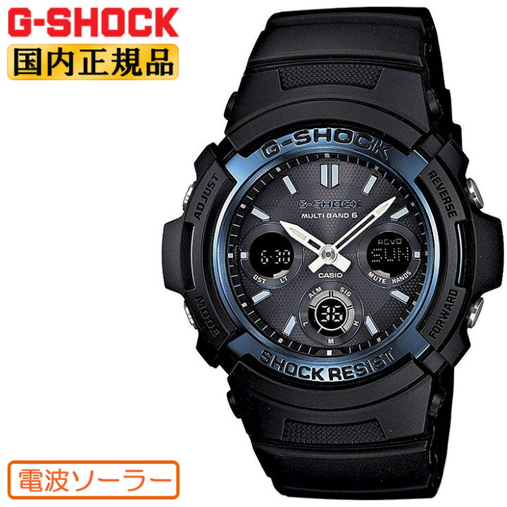 楽天市場】G-SHOCK Gショック 電波 ソーラー AWG-M100A-1AJF ブラック 