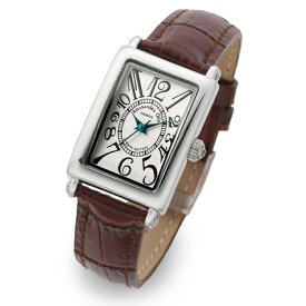 アレサンドラオーラ 腕時計 ALESSANDRA OLLA 時計 AO-1500-18 BR レザー シルバー文字盤 レディース 【在庫あり】【02P03Dec16】 【RCP】 【_腕時計】