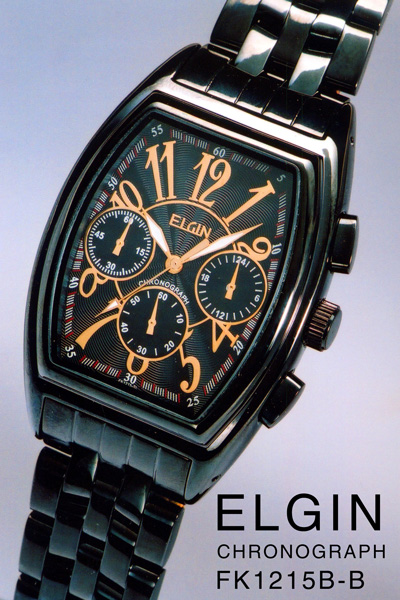 【楽天市場】エルジン 腕時計 ELGIN FK1215B-B クロノグラフ 24 