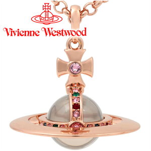 ヴィヴィアンウエストウッド ネックレス Vivienne Westwood ヴィヴィアン スモールオーブペンダント ピンクゴールド 63020096-G002(752106B/3) 【あす楽】【送料無料】