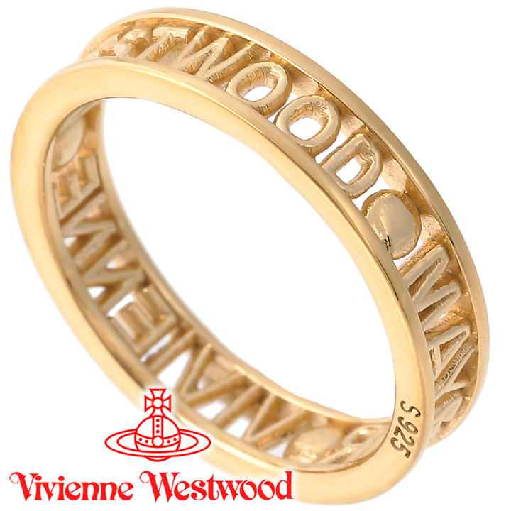 【スーパーSALEクーポン対象】 ヴィヴィアンウエストウッド リング 指輪 レディース Vivienne Westwood ヴィヴィアン  ウエストミンスターリング ゴールド 64040016-R001(SR1212/1) 【あす楽】【クリスマス 誕生日 お祝い プレゼント ギフト】 |  