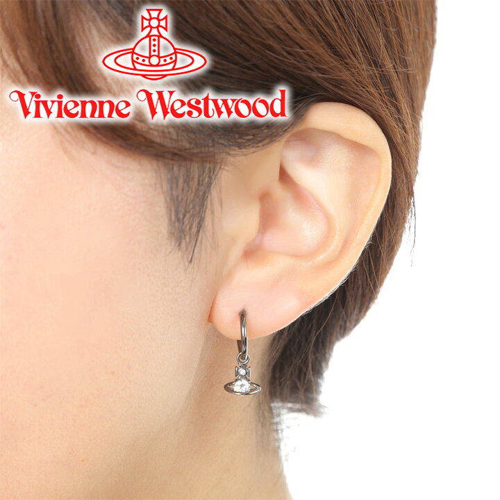 楽天市場 スーパーsale限定 ポイントup ヴィヴィアンウエストウッド ピアス メンズ レディース Vivienne Westwood ヴィヴィアン ニーナスパークルピアス ガンメタル S104 あす楽 ホワイトデー 誕生日 プレゼント ギフト 時計 ブランド専門店