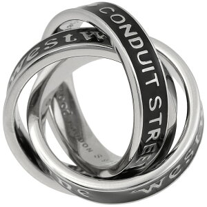 ヴィヴィアンウエストウッド リング 指輪 3連リング 男女兼用 メンズ レディース Vivienne Westwood パーシーリング 6404016Q 選べる2色 【在庫あり】【誕生日 お祝い プレゼント ギフト 贈り物】